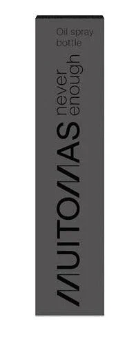 Muitomas Dispensador de aceite en spray 100 ml bk