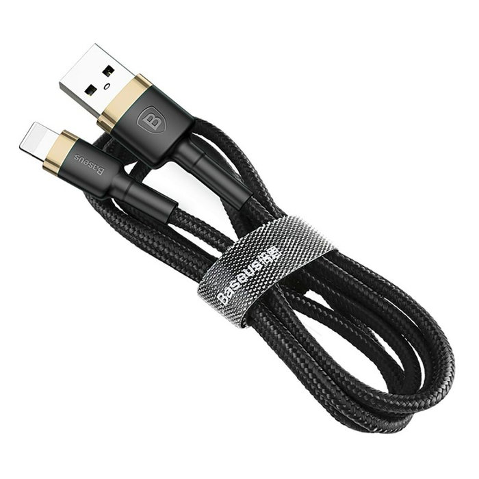 Baseus Cafule USB a Lightning 2,4A 1m oro-negro
