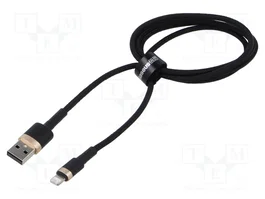 Baseus Cafule USB a Lightning 2,4A 1m oro-negro