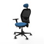 PIQUERAS Y CRESPO Silla de oficina Jorquera Azul claro y Negro