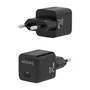Aisens Cargador GaN 25W USB-C PD3.0 QC4.0 Negro ASCH-25W1P013-BK