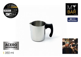 Inde Lechera de Acero Inoxidable 350 ml, My Bar (24 Unidades)