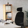 PIQUERAS Y CRESPO Silla de oficina Cilanco con mecanismo Sincro, Azul y Gris