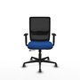PIQUERAS Y CRESPO Silla de oficina Haches Azul y Negro