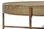 DKD Home Decor Mesa de Centro de Metal 80x80x38 cm