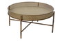 DKD Home Decor Mesa de Centro de Metal 80x80x38 cm