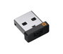 Logitech Unifying Receiver USB Inalámbrico, Receptor para Conectar hasta 6 Teclados y Ratones Compatibles, Alcance 10 m, para Windows y Mac