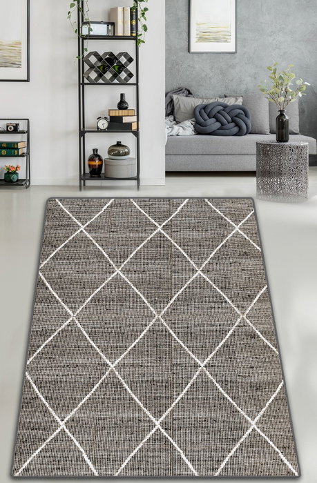 Conceptum Alfombra de Pasillo 80 x 150 cm Poliéster Impresión Digital Antideslizante Lavable a Máquina Conceptum Alfombra de Pasillo 80 x 150 cm Poliéster Impresión Digital Antideslizante Lavable a Máquina