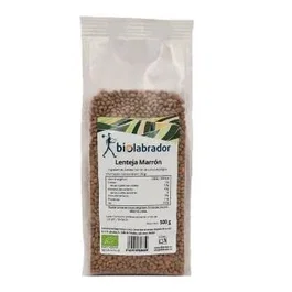 BIOLABRADOR Lenteja Marrón 500Gr Ecológica