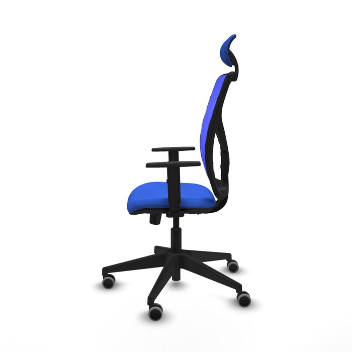PIQUERAS Y CRESPO Silla de oficina Motilla con mecanismo Sincro Azul PIQUERAS Y CRESPO Silla de oficina Motilla con mecanismo Sincro Azul