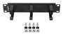 Lanberg Organizador de cables 10 pulg 3 anillas tipo B negro