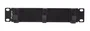Lanberg Organizador de cables 10 pulg 3 anillas tipo B negro