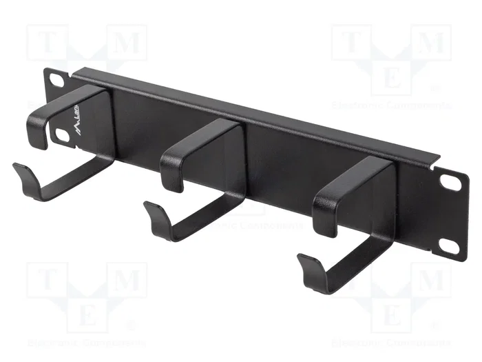 Lanberg Administrador de cables AK-1702-B 10 pulgadas 1U tipo B negro Lanberg Administrador de cables AK-1702-B 10 pulgadas 1U tipo B negro