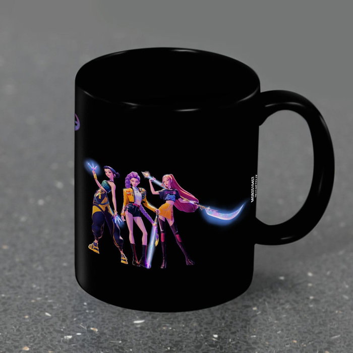 PYRAMID Taza KPop Demon Hunters 325ml Cerámica PYRAMID Taza KPop Demon Hunters 325ml Cerámica