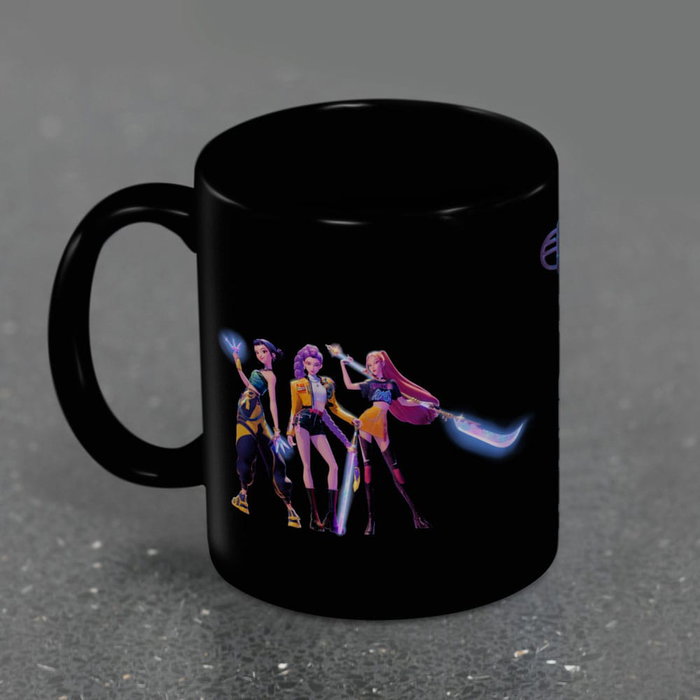 PYRAMID Taza KPop Demon Hunters 325ml Cerámica PYRAMID Taza KPop Demon Hunters 325ml Cerámica