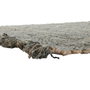 DKD Home Decor Alfombra de Yute y Lana 300x200 cm Turquesa
