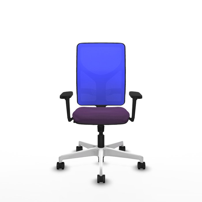 PIQUERAS Y CRESPO Silla de oficina Motilla con mecanismo Sincro, Morado y Azul PIQUERAS Y CRESPO Silla de oficina Motilla con mecanismo Sincro, Morado y Azul