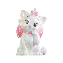 Enesco Figura Hucha Cerámica Disney Los Aristogatos Marie Colección Showcase Blanco Iridiscente Decoración Coleccionismo