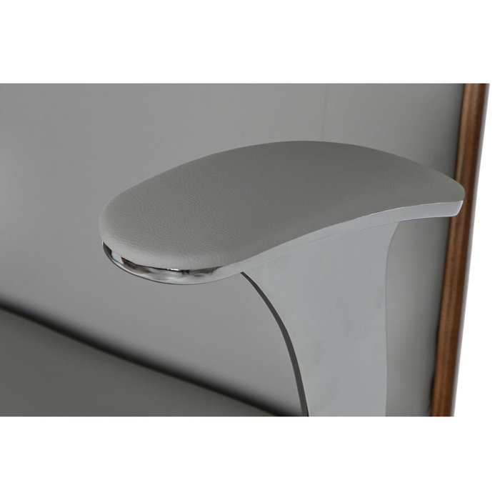 DKD Home Decor Silla de Oficina con Ruedas Beige DKD Home Decor Silla de Oficina con Ruedas Beige