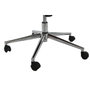 DKD Home Decor Silla de Oficina con Ruedas Beige