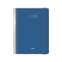 Agenda Anual (2026) Dohe Denver Espiral Tapa Extra Con Goma 150X210 D/P Azul Marino
