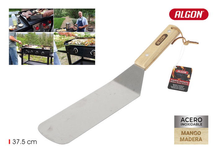 Algon Bbq Espátula de Barbacoa de Madera 37.5 cm Algon Bbq Espátula de Barbacoa de Madera 37.5 cm