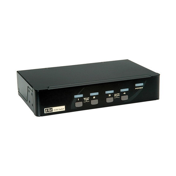 ROLINE KVM Switch 14.01.3329 con DisplayPort para 4 PC ROLINE KVM Switch 14.01.3329 con DisplayPort para 4 PC
