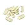 Bifull Extensiones de cabello rubias con clips, 50 uds.