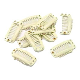 Bifull Extensiones de cabello rubias con clips, 50 uds.