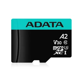 ADATA Premier Pro Tarjeta de Memoria MicroSDXC 128 GB UHS-I Clase 10 U3 V30 100 MB/s Lectura 80 MB/s Escritura Resistente Agua IPX7 con Adaptador SD