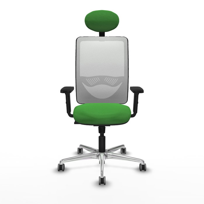 PIQUERAS Y CRESPO Silla de oficina Zulema con mecanismo Sincro, Verde y Blanco PIQUERAS Y CRESPO Silla de oficina Zulema con mecanismo Sincro, Verde y Blanco