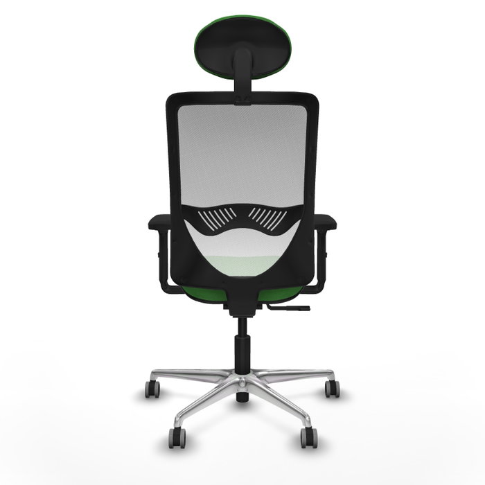 PIQUERAS Y CRESPO Silla de oficina Zulema con mecanismo Sincro, Verde y Blanco PIQUERAS Y CRESPO Silla de oficina Zulema con mecanismo Sincro, Verde y Blanco