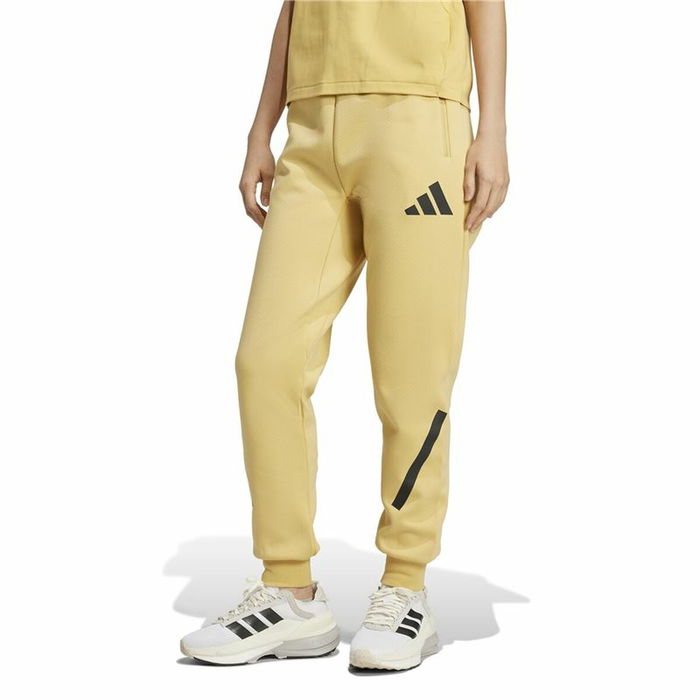 Pantalón Largo Deportivo Adidas Z.N.E. Amarillo Mujer