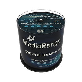 MEDIARANGE DVD+R DL 8,5 GB 8x MR471 (100 unidades)