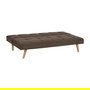 Sofá-Cama Taupe Madera Decoración 175 X 84 X 73 cm