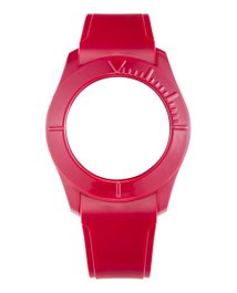 Watxandco Correa de Silicona Roja 38mm