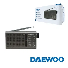 Daewoo Radio Portátil DW1035 Gris Oscuro