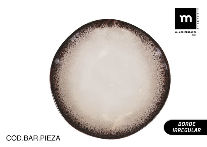La Mediterranea Plato de Postre Barx 20cm Brillo La Mediterranea Plato de Postre Barx 20cm Brillo