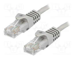 LogiLink Patch cord Cat 5e U/UTP 20m gris