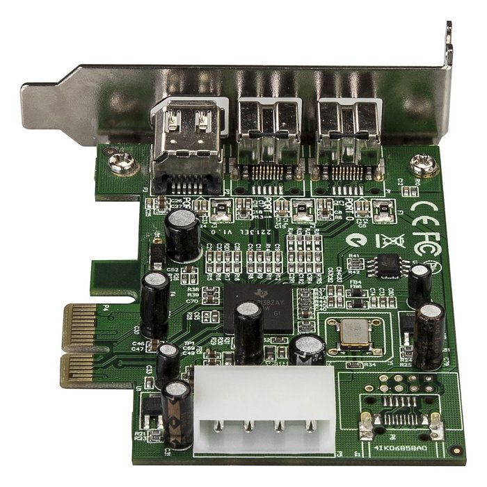 StarTech.com Tarjeta FireWire PCI Express 3 Puertos 800+400, Low Profile, PCIe 1.1, Verde StarTech.com Tarjeta FireWire PCI Express 3 Puertos 800+400, Low Profile, PCIe 1.1, Verde