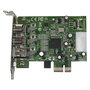 StarTech.com Tarjeta FireWire PCI Express 3 Puertos 800+400, Low Profile, PCIe 1.1, Verde