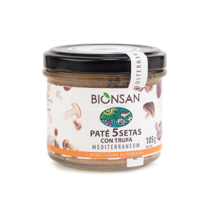 BIONSAN Paté 5 Setas con Trufa ECO VEGAN 105g BIONSAN Paté 5 Setas con Trufa ECO VEGAN 105g