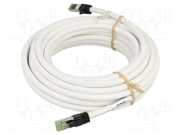 GOOBAY Patch cord Cat 6a S/FTP 10m blanco