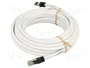 GOOBAY Patch cord Cat 6a S/FTP 10m blanco