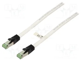 GOOBAY Patch cord Cat 6a S/FTP 10m blanco