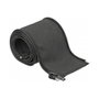 DeLOCK Manga tejida con cierre de cremallera 1 m x 25 mm negro