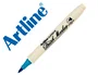 Artline Rotulador Supreme Brush EPFS Punta Pincel Base Agua Tinta Pigmento Turquesa Trazo Fino