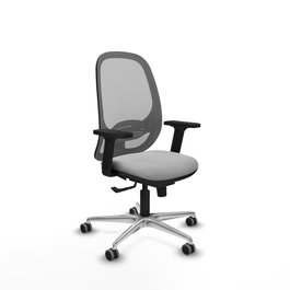 PIQUERAS Y CRESPO Silla de oficina Cilanco con mecanismo Sincro Gris