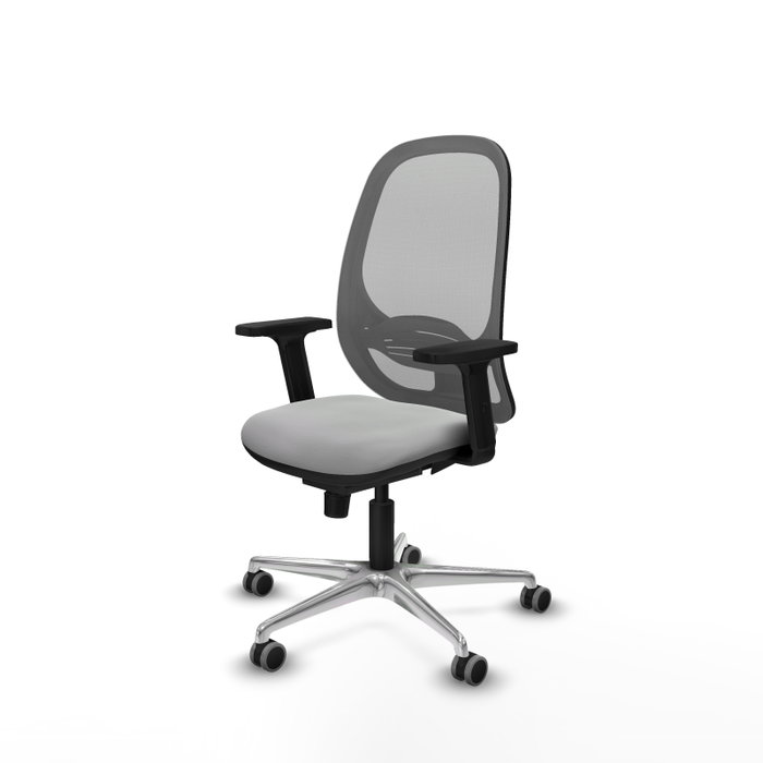 PIQUERAS Y CRESPO Silla de oficina Cilanco con mecanismo Sincro Gris PIQUERAS Y CRESPO Silla de oficina Cilanco con mecanismo Sincro Gris