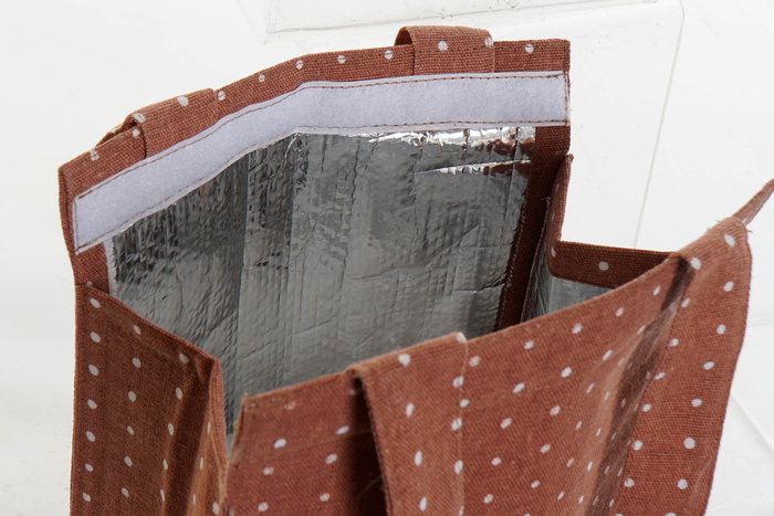 DKD Home Decor Basicos Bolsa Termica Marron Turquesa 10 x 43 x 20 cm (12 Unidades)